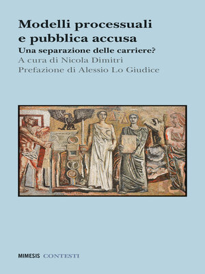 cover image of Modelli processuali e pubblica accusa